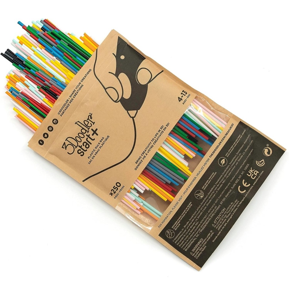 3Doodler Start 3D Printing Filament Refill Bundle 8 Packs